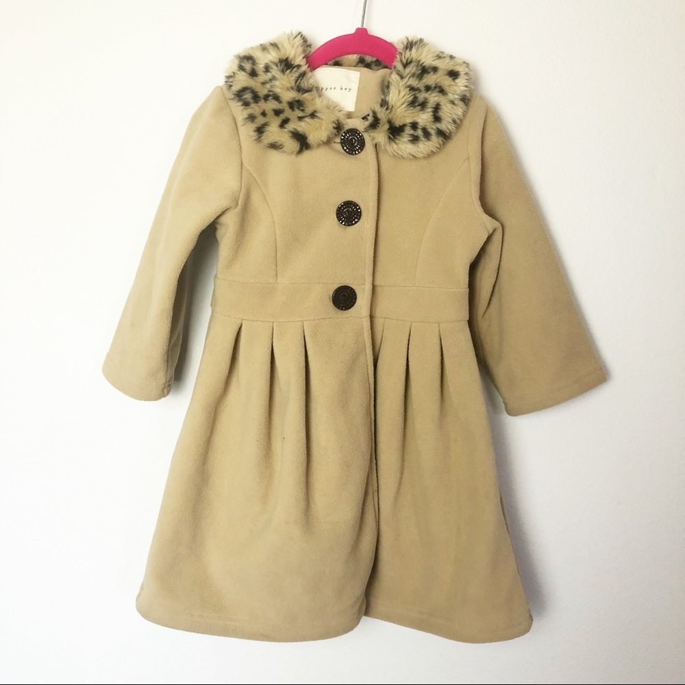 Copper key girls pea coat size 2/3